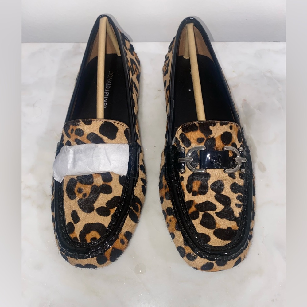 Donald J Pliner pony hair loafers